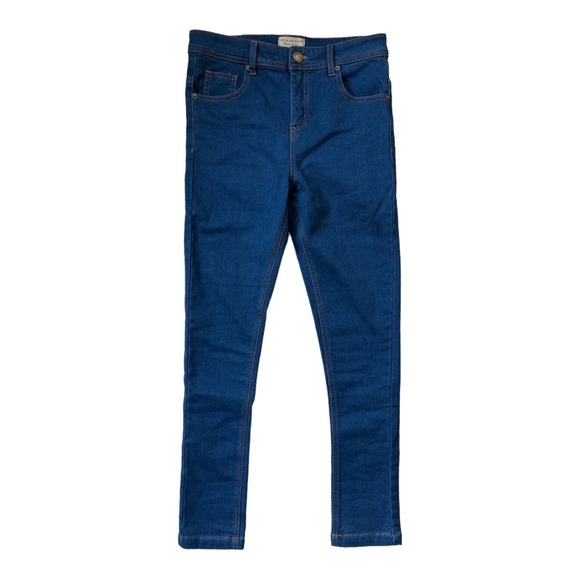 💙🆕BURBERRY Relaxed Skinny Jeans Classic Blue Hi Rise Women's 27✨NWT✨👖 - Picture 2 of 9